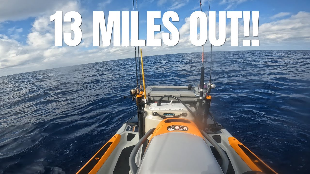 13 Miles Offshore Jet Ski Fishing in 1000 Feet Deep. I Refused to Quit