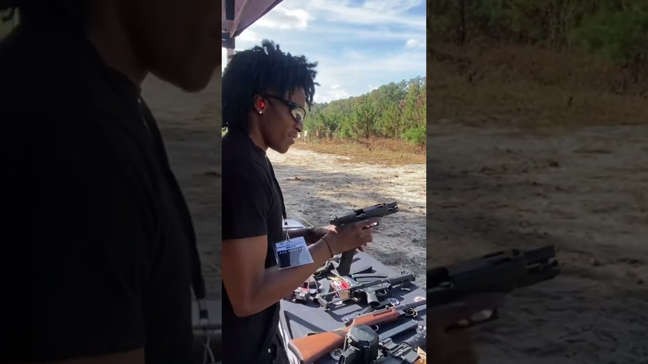 Switch on the Glock!! 👀🔥 I was about to shoot it, but then this happened&hellip;.