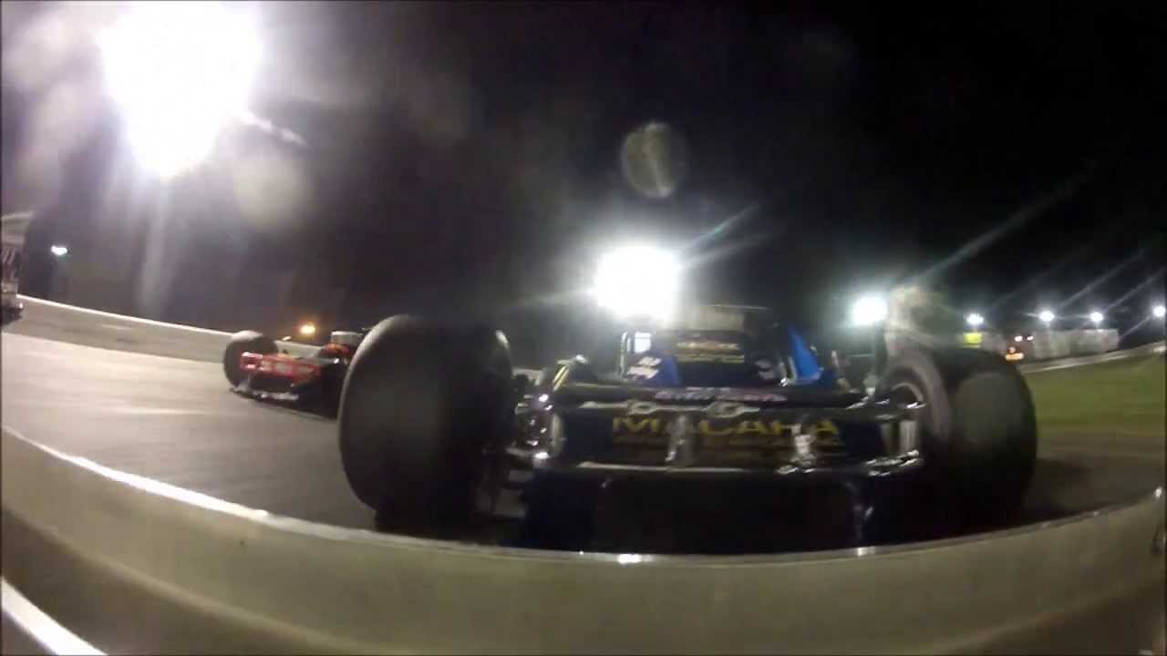 9-7-2013 Waterford Speedbowl SK Modified Feature Race #16 Rear Bumper View