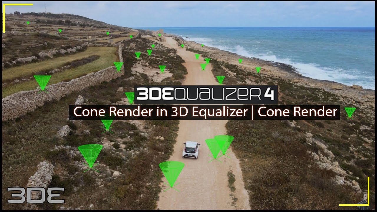 Cone Render in 3D Equalizer | 3D Equalizer Cone Render | Cone Render