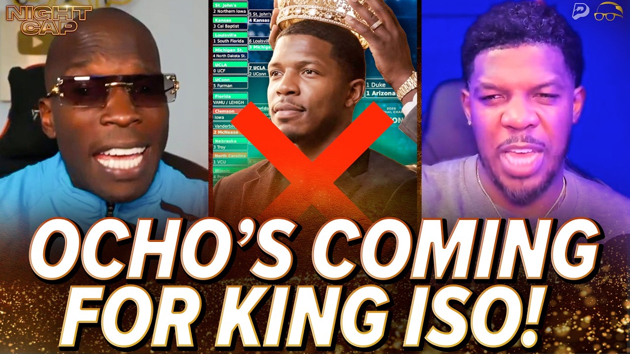 Ocho TALKING Cash Money to King Iso after his NCAA Bracket catches FIRE! | Nightcap