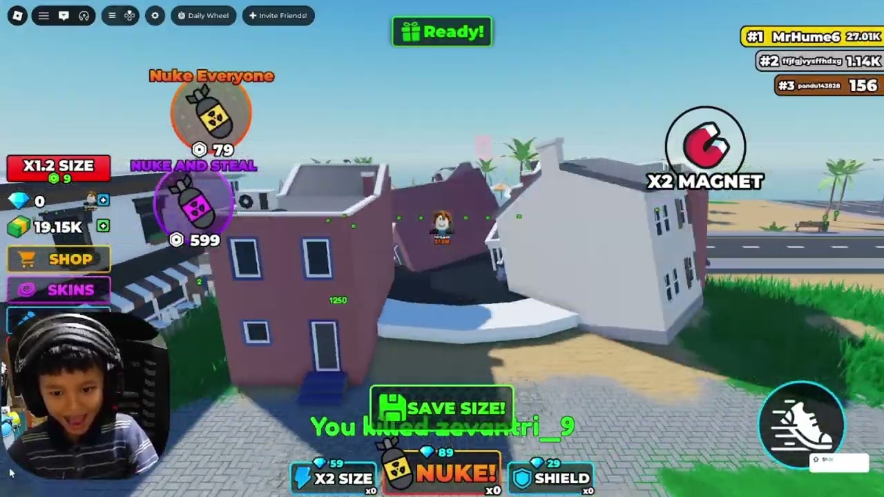 I'm playing a game happilyRoblox Be A Hole
