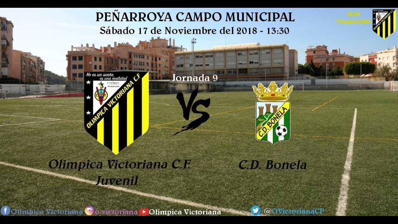 Jornada 9: Olímpica Victoriana C.F. Juvenil - C.D. Bonela