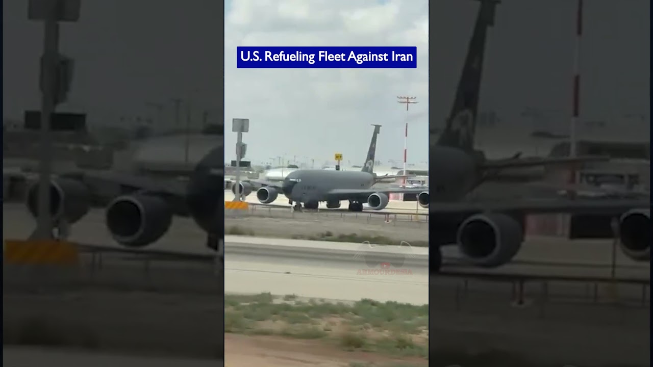 U.S. Refueling Tanker Fleet Stationed at Ben Gurion Airport
