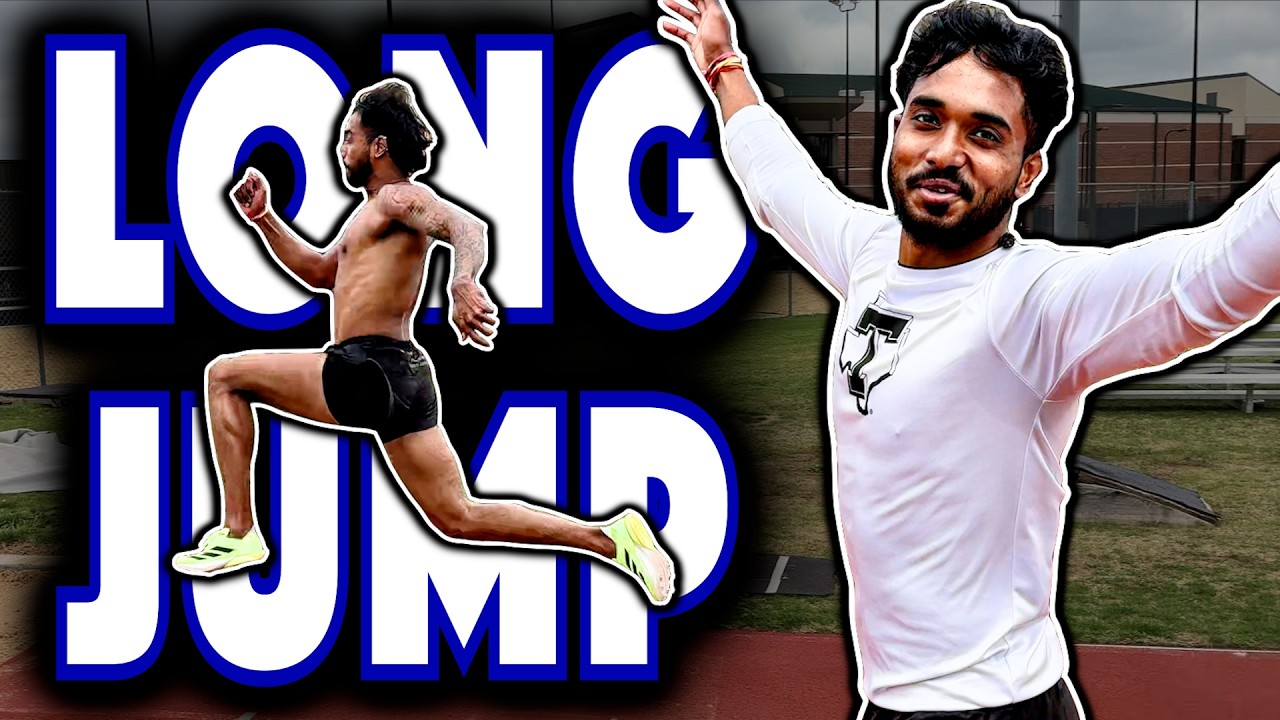 India’s National Record Holder | Pre-NCAA Long Jump Workout