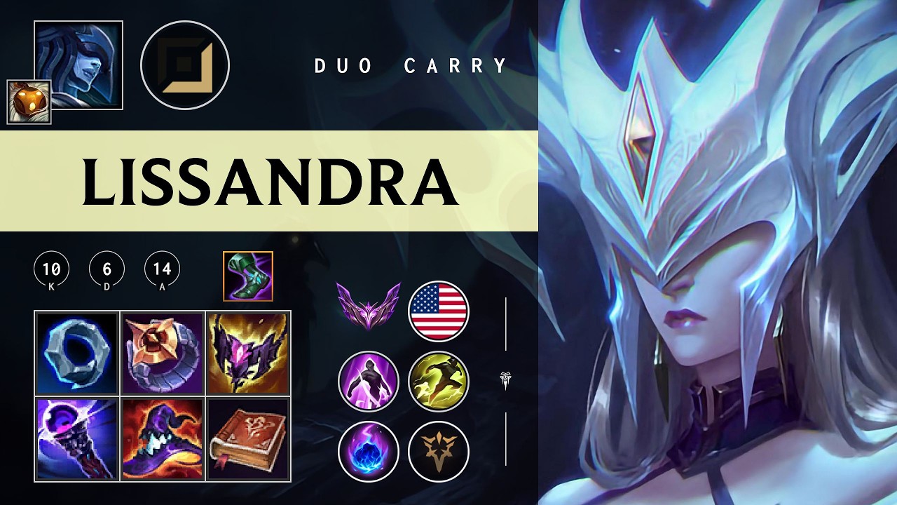 Lissandra Carry vs Vayne - NA Master Patch 26.04