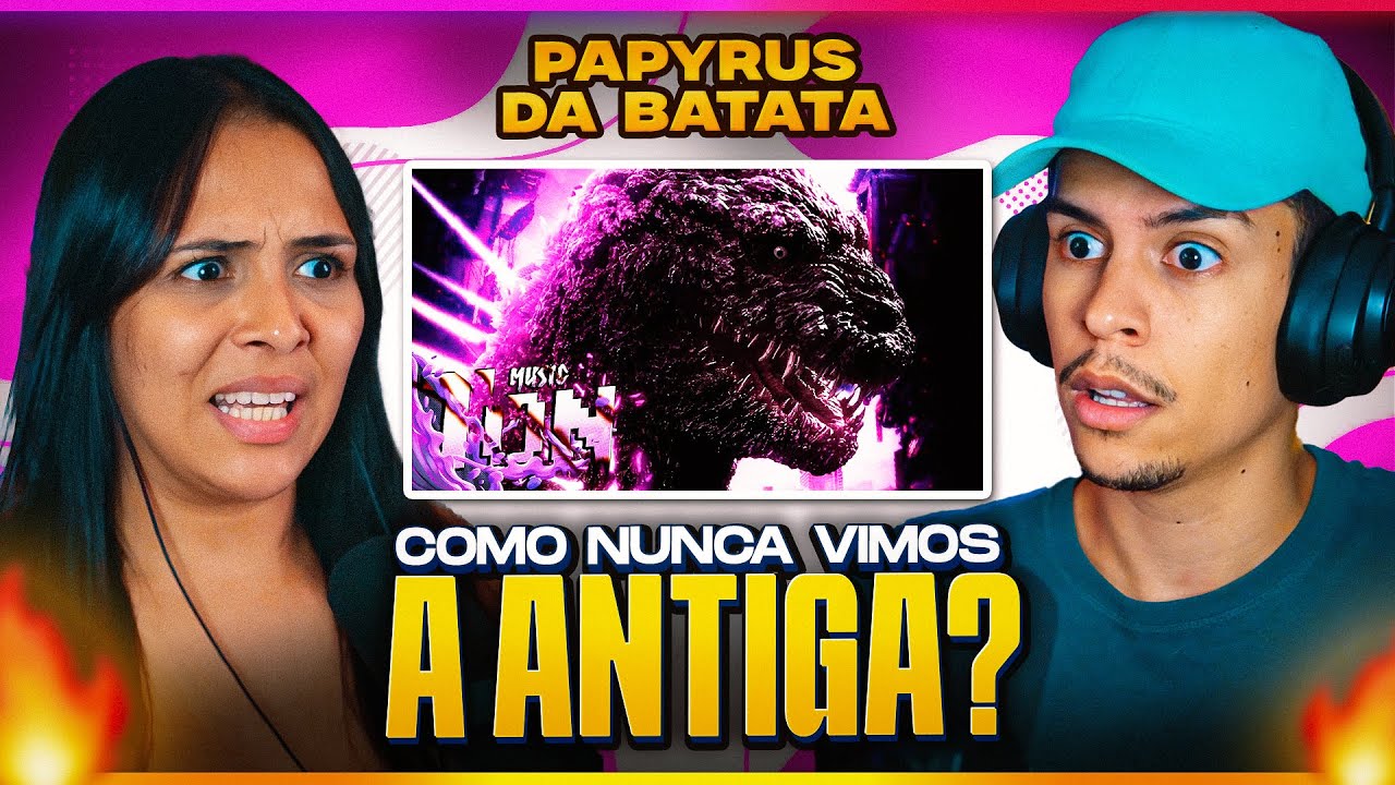 PAPYRUS DA BATATA: Uma Forte Mutação | Shin Godzilla | REMASTERED | [Casal Jounin React] 🔥