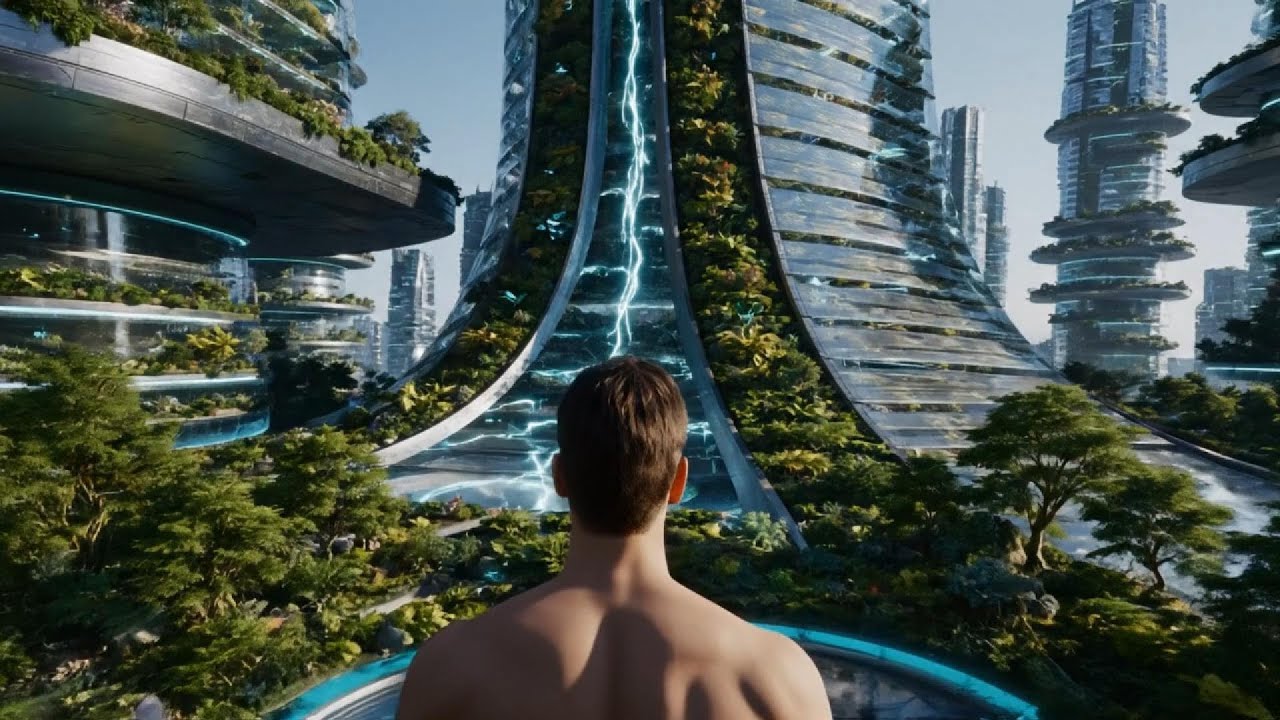 Future Humanity: Inside the City of the Year 3001 (4K Sci-Fi)