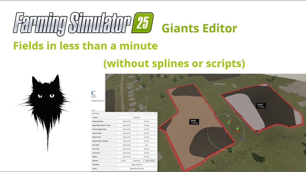 FS25 GE Fields in less than a minute