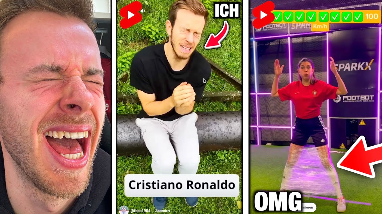 FABIANO guckt lustige FUßBALL SHORTS 11.0! 😂⚽️ | #011