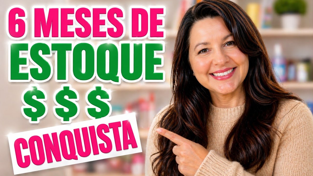 ⛔️⚠️ 6 MESES FAZENDO ESTOQUE DOMÉSTICO- Conquistei Minha Despensa dos Sonhos (COMO ORGANIZEI?)