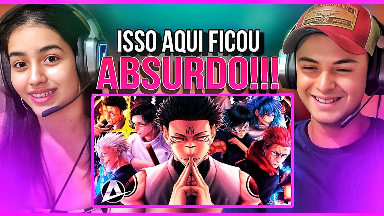 SHINJUKU | Sukuna vs Feiticeiros | AniRap - Casal Lobyn React 🔥