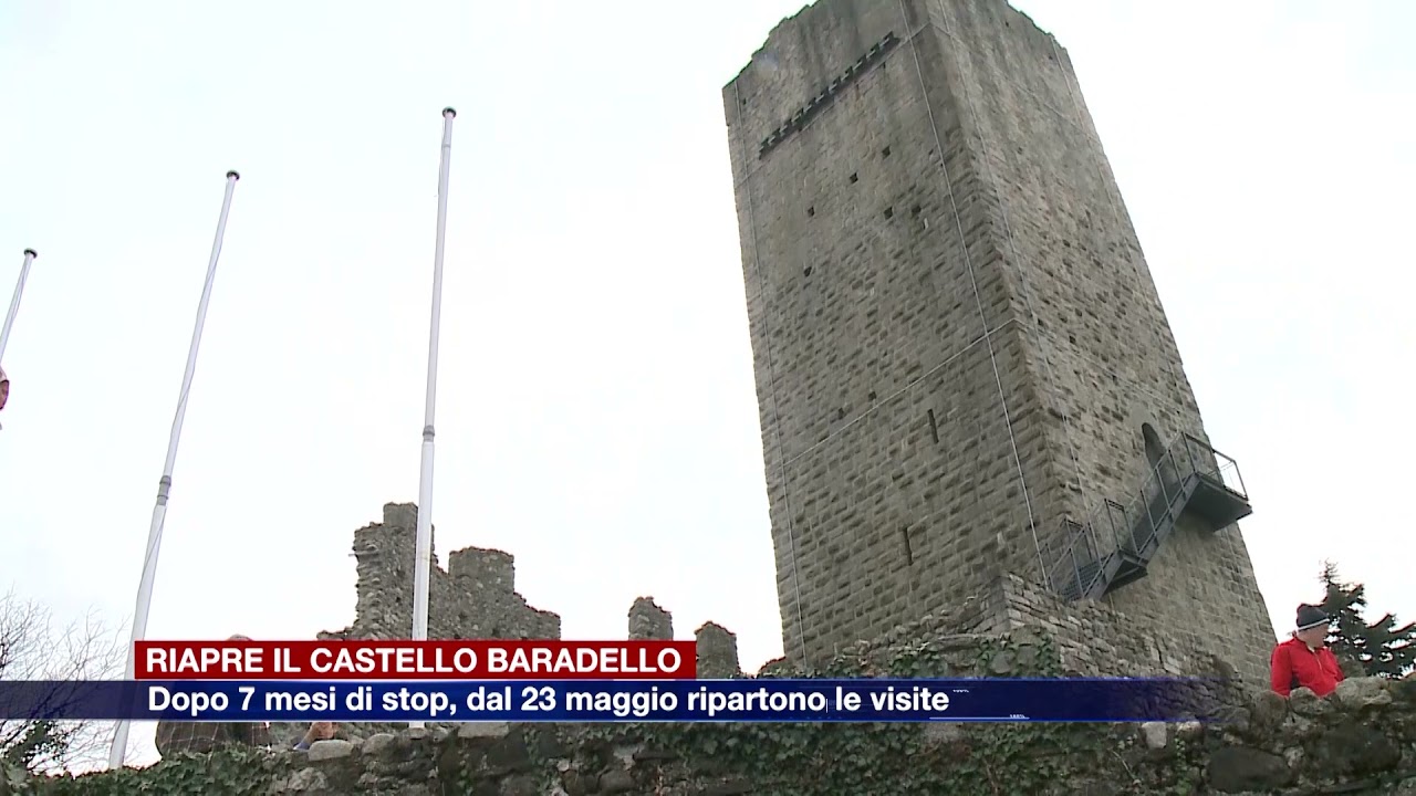 Etg - Castello Baradello: dopo 7 mesi di stop, dal 23 maggio ripartono le visite