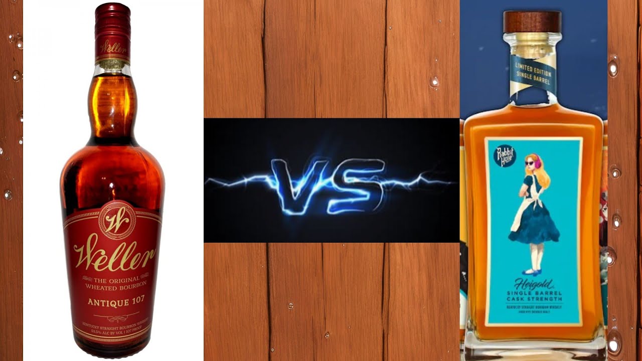 Weller Antique 107 vs Rabbit Hole Single Barrel Cask Strength