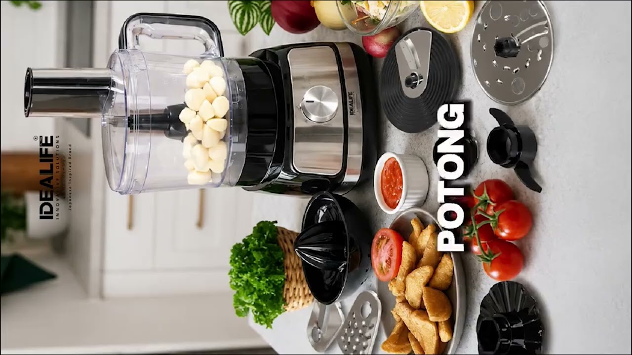 IDEALIFE ELECTRIC FOOD PROCESSOR (IL-222)