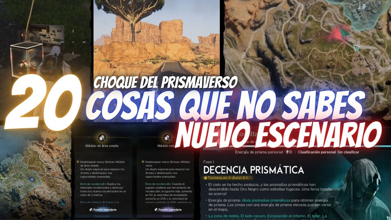20 COSAS QUE NO SABES del NUEVO ESCENARIO PVP Choque del Prismaverso | ONCE HUMAN en Espa&ntilde;ol