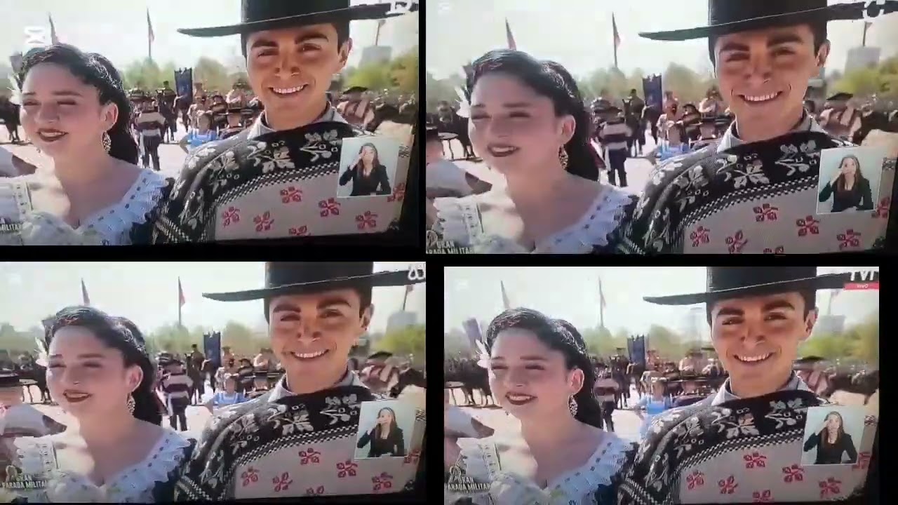 Mosaico TV Chilena - Gran Parada Militar 2025 (19/09/2025)