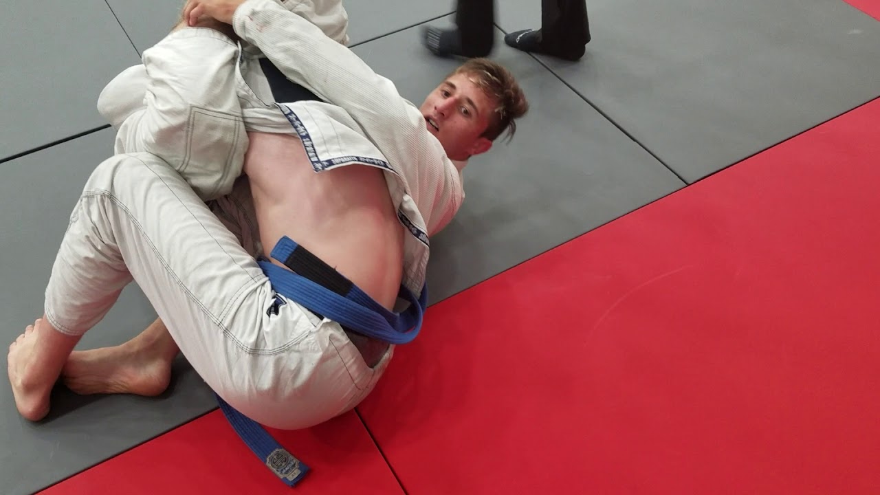 Blue Belt of Optimus BJJ Wins Tough Match @ NABJJF LA Open 2018