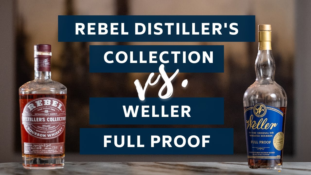 Rebel Distiller's Collection против Weller Full Proof СЛЕПОЙ ОБЗОР | Какой однобочковой пшеничный...
