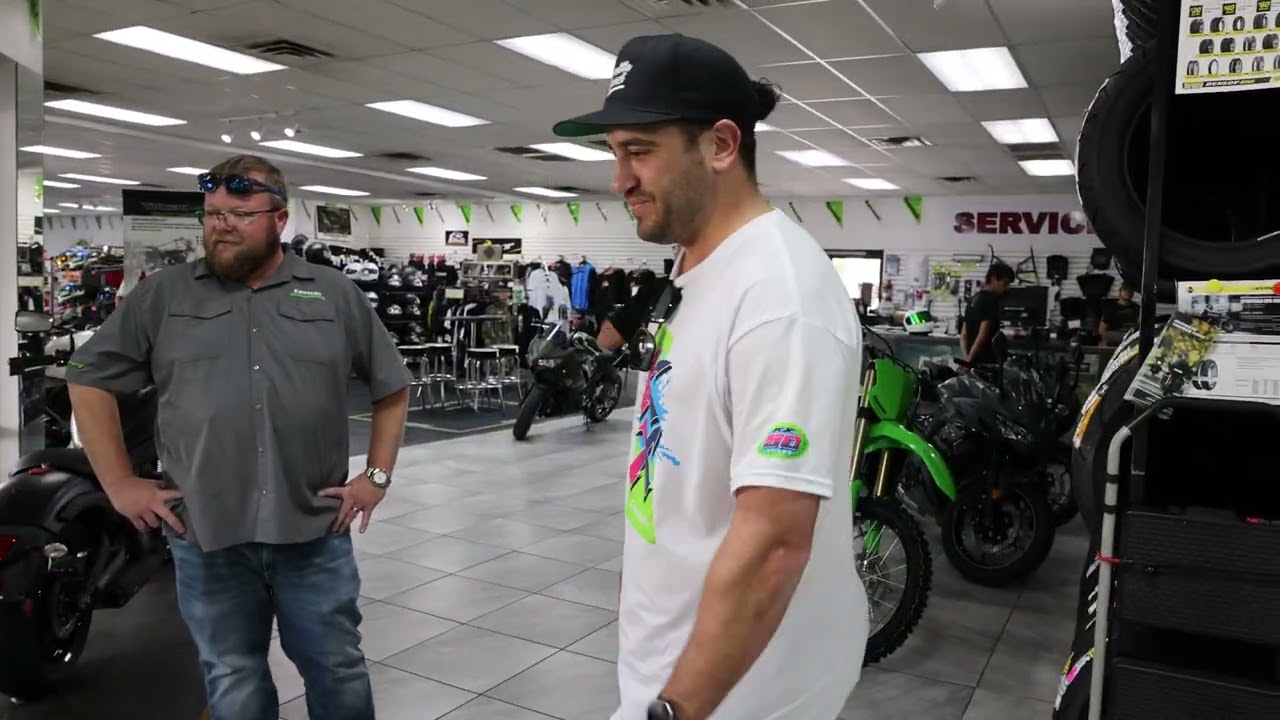 Finally Picking up my 2024 Kelly's Kawasaki Supercross 450's from Mesa, Arizona