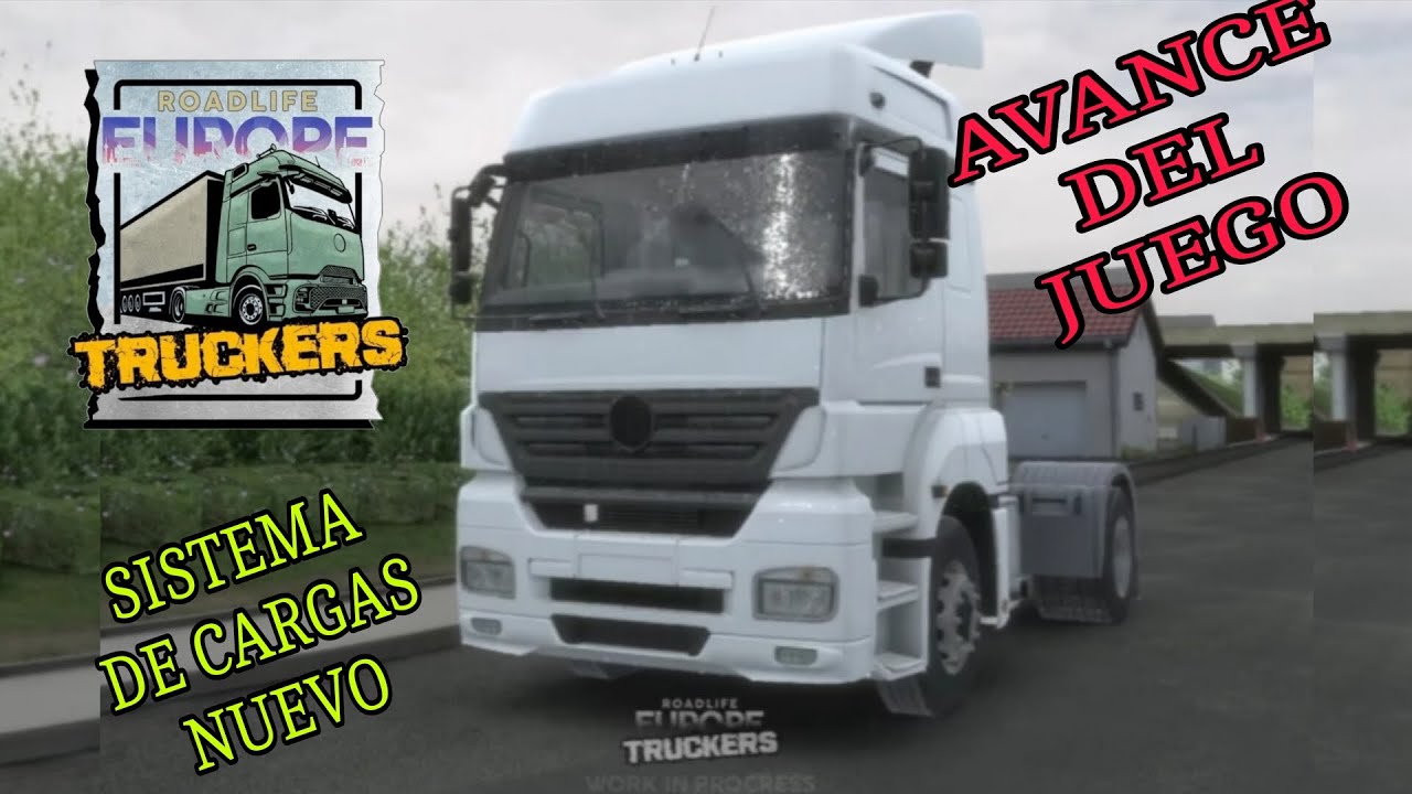 TUNING TRUCKMANIA NUEVO SIMULADOR ROADLIFE EUROPE TRUCKERS. SISTEMA DE CARGA.💯🍲💯🍲💯🍲💯🍲🎁🎁🎁🎁🎁