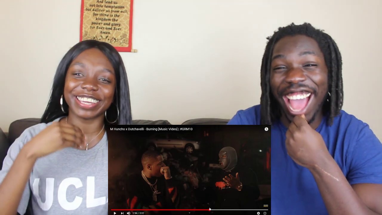M Huncho x Dutchavelli - Burning [Music Video] | #GRM10 - REACTION
