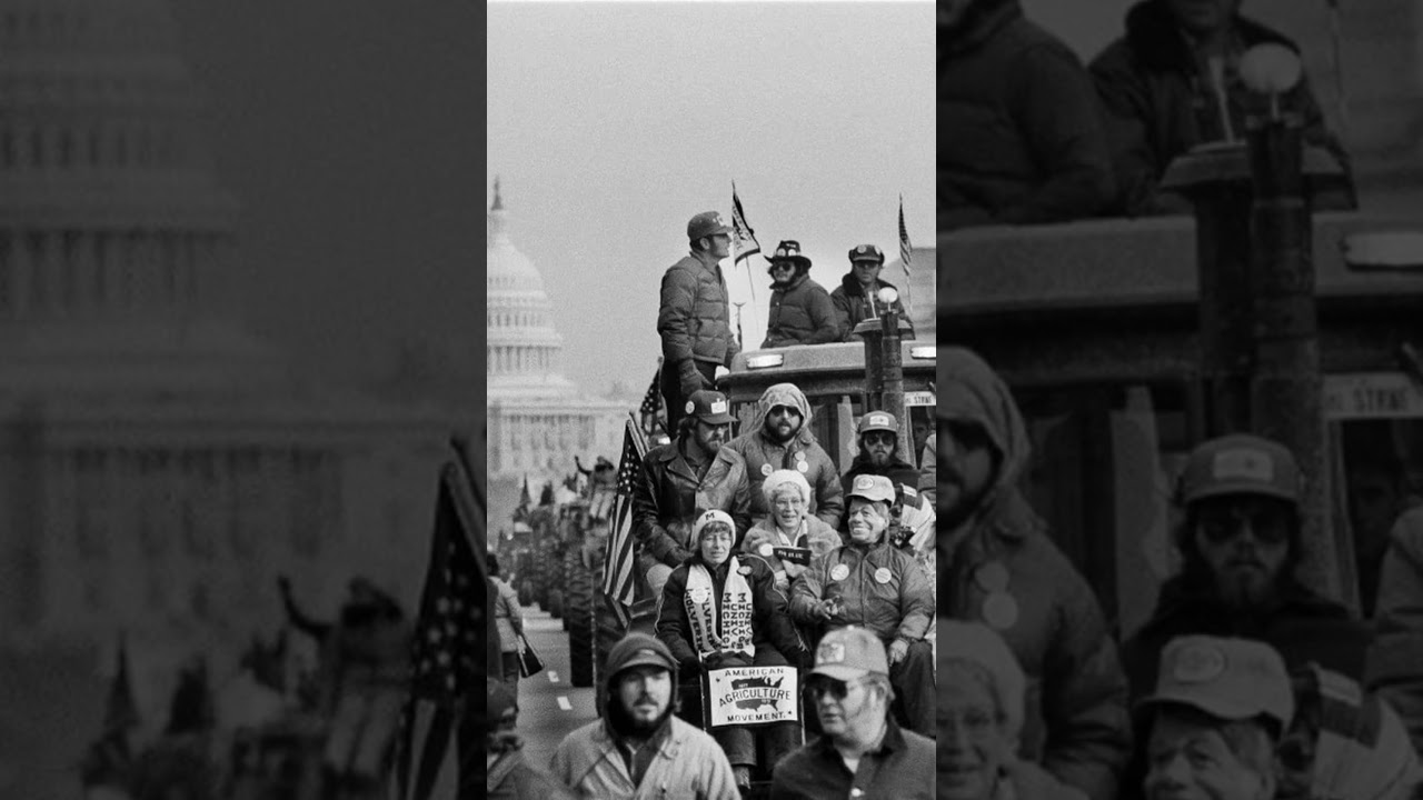 #farming #viral #1980s 1980 farm crisis protest at the capital
