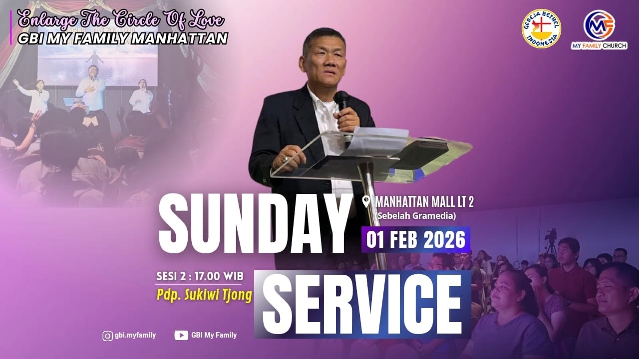 Ibadah Raya GBI Manhattan | Sesi 2 | 01 Februari 2026 | Pdp. Sukiwi Tjong