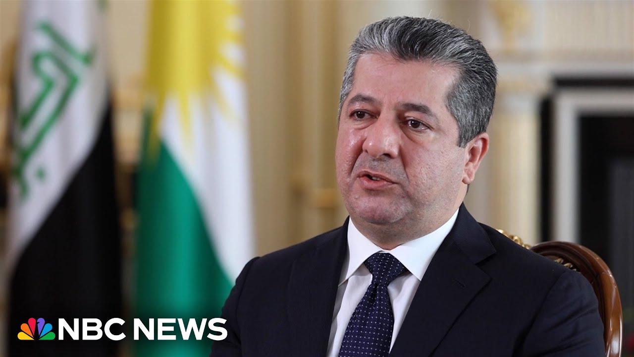 Prime minister of Iraq&rsquo;s semi-autonomous Kurdish enclave tells NBC News that U.S. support is vital
