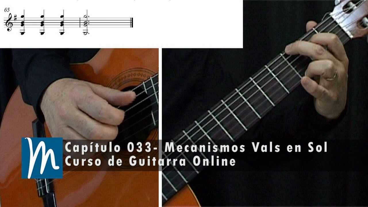 Vals en Sol - Daniel Fortea - Anónimo S.XIX - Curso de Guitarra