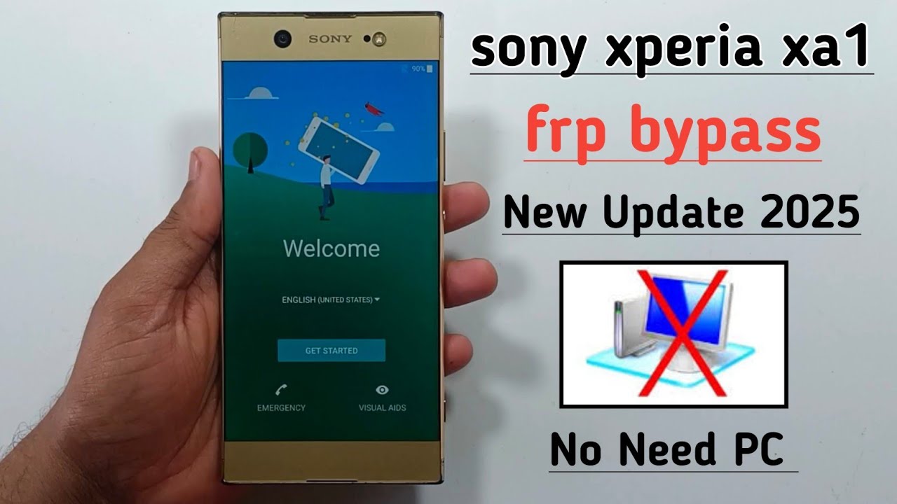 Latest 2025 Sony Xperia XA1 Frp Bypass Without Pc | All Sony Xperia Frp Unlock 2025