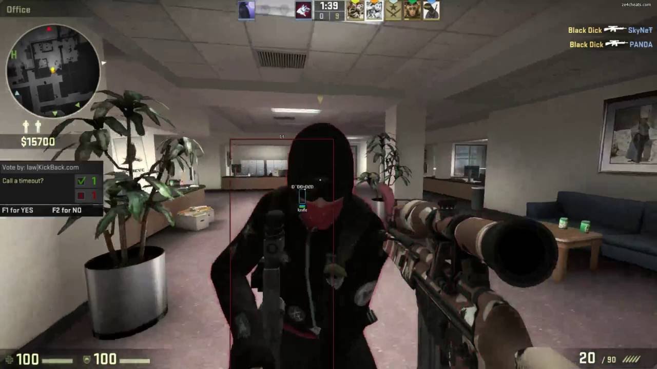CSGO Hack vs Hack (HvH) Matchmaking Livestream - ze4cheats.com #25