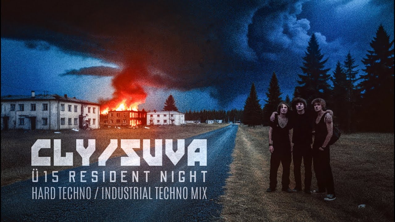 Cly/Suva - &Uuml;15 Resident Night - Hard Techno Industrial Techno DJ Mix - September 2024