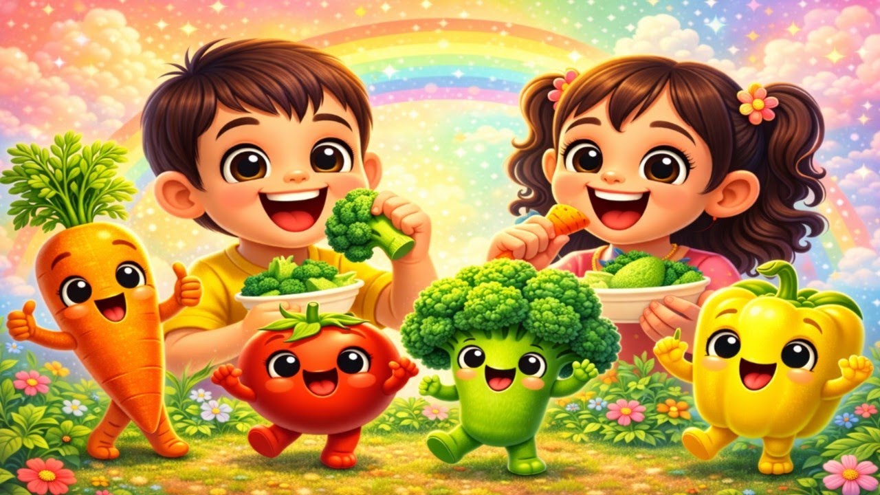 పిల్లల కోసం కూరగాయల పాట 🌽🥒 | Learn Vegetables in Telugu | BP Kids