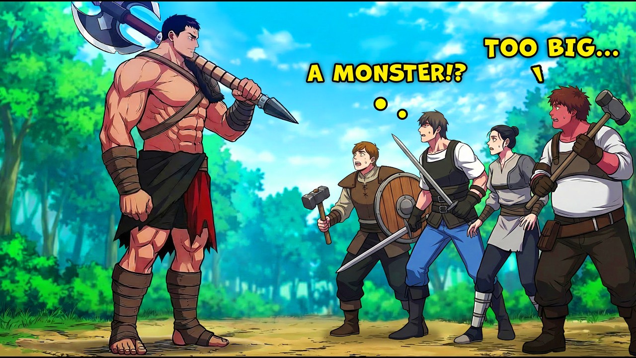 The Barbarian Who’s Bigger and 100x Stronger Than Anyone in This World! - Manhwa Recap