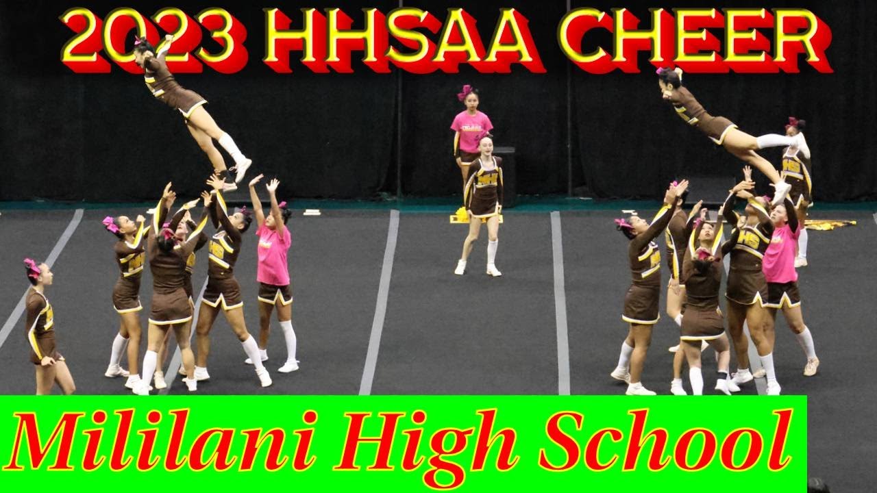 2023 HHSAA Cheer Comp - Mililani High School