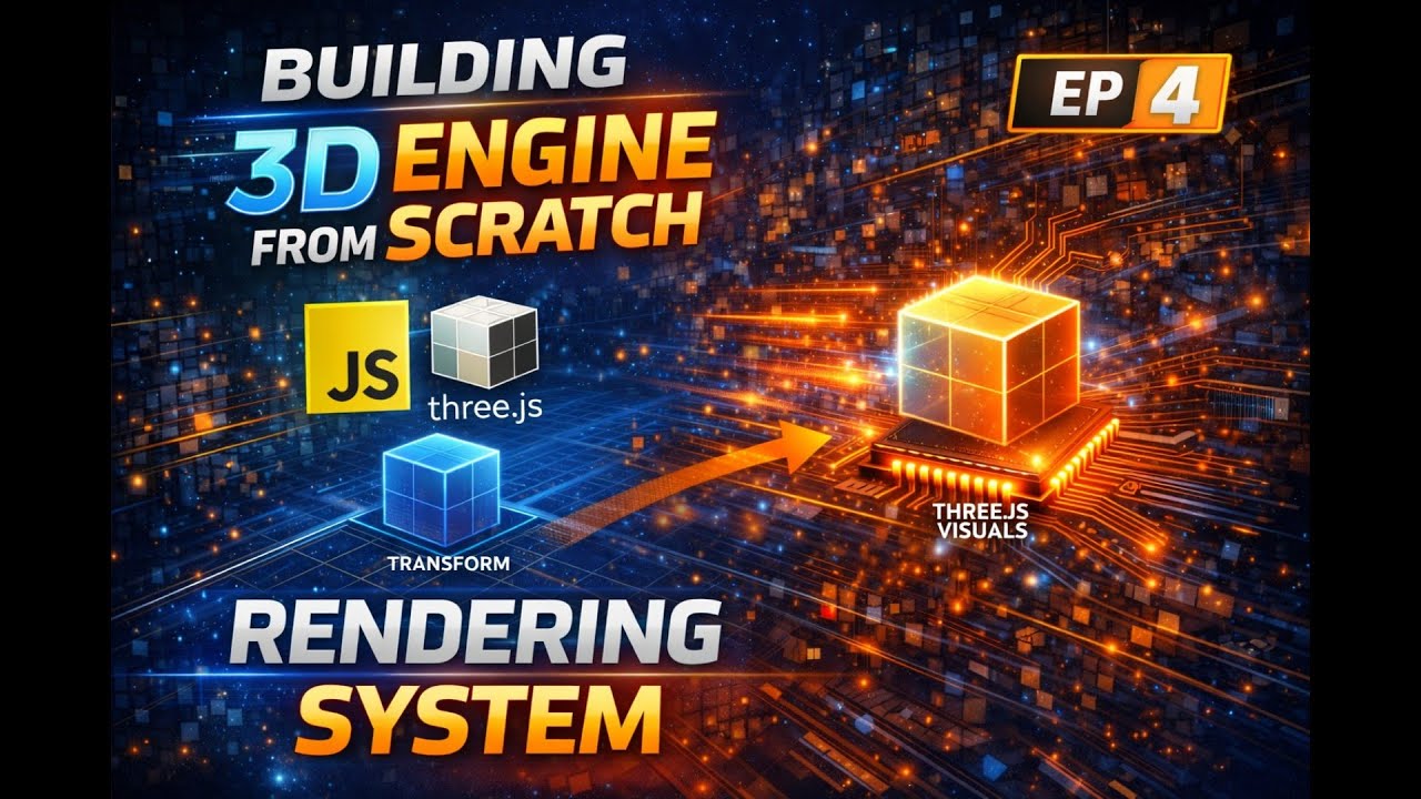Система рендеринга — Преобразование данных ECS в визуальные образы (3D-игровой движок с нуля) | Э...