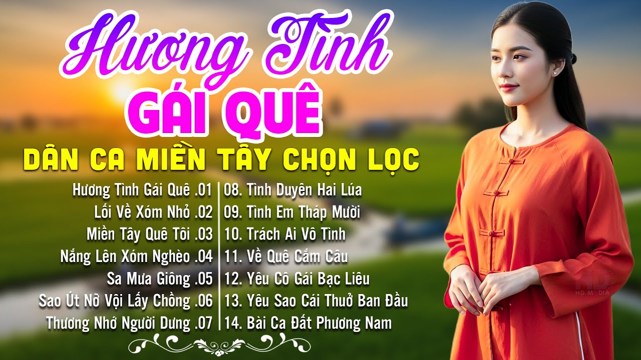LK Dân Ca Miền Tây HAY NHẤT HIỆN NAY - Hương Tình Gái Quê - Lk Nhạc Trữ Tình Quê Hương Cực Ngọt Ngào