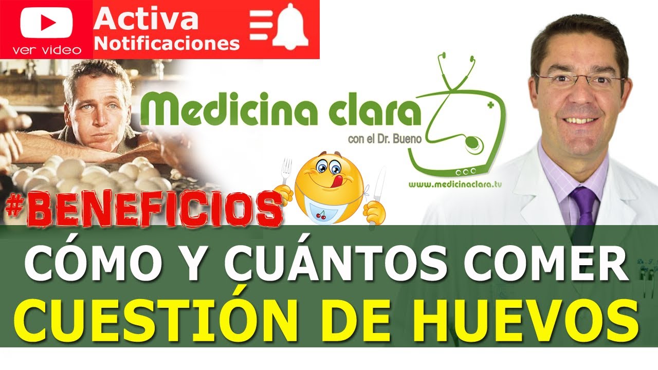 🥚🍳😋 ¿CUANTOS HUEVOS puedo COMER AL DÍA? Beneficios y Propiedades | Medicina Clara