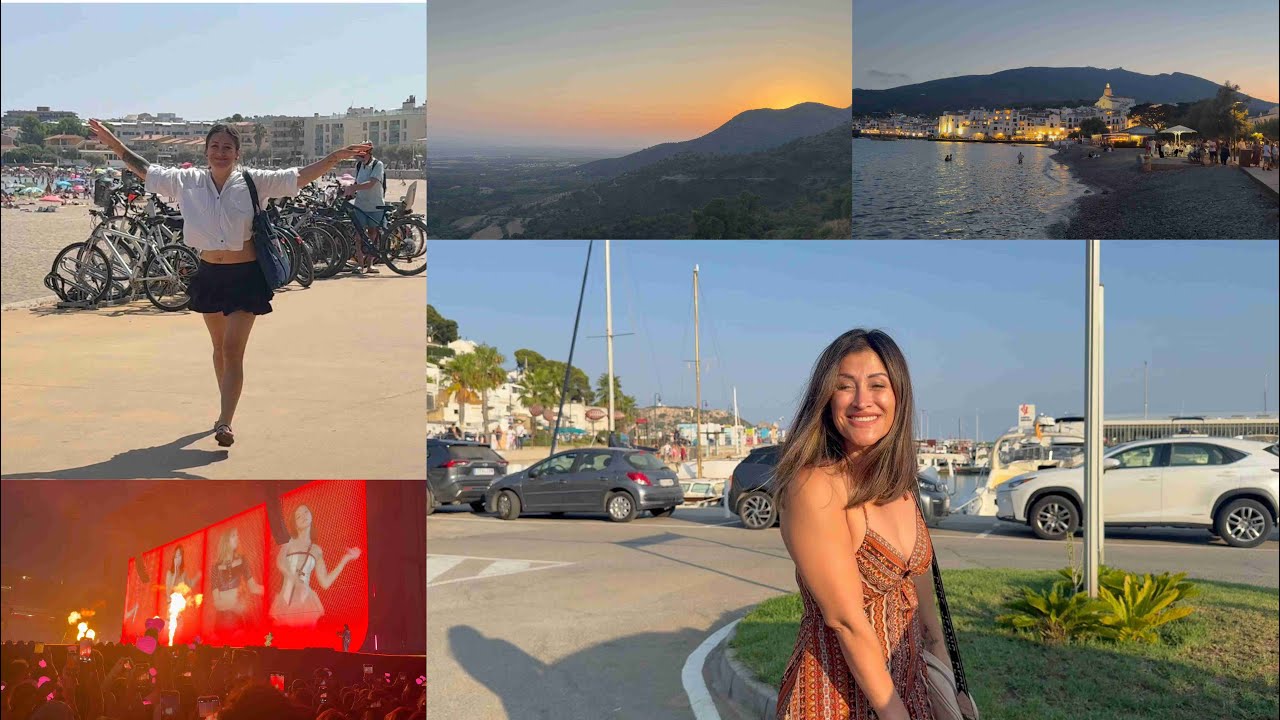 Vlog 6 ¿Dónde estamos? Costa Brava 😎 Concierto de #blackpink 🥰