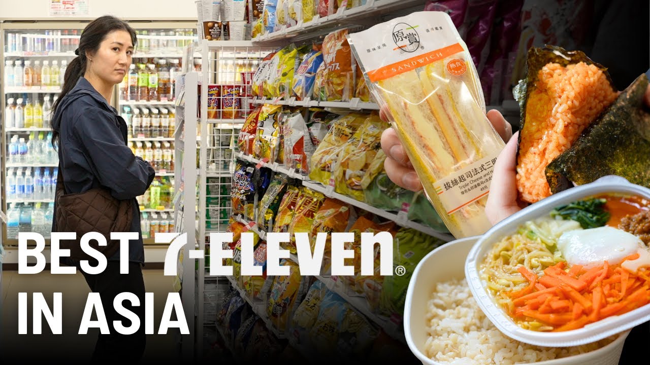 Which East Asian country has the best 7-Eleven? Taiwan vs Japan vs South Korea