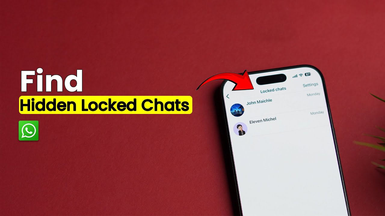Как найти скрытые заблокированные чаты в WhatsApp на iPhone?