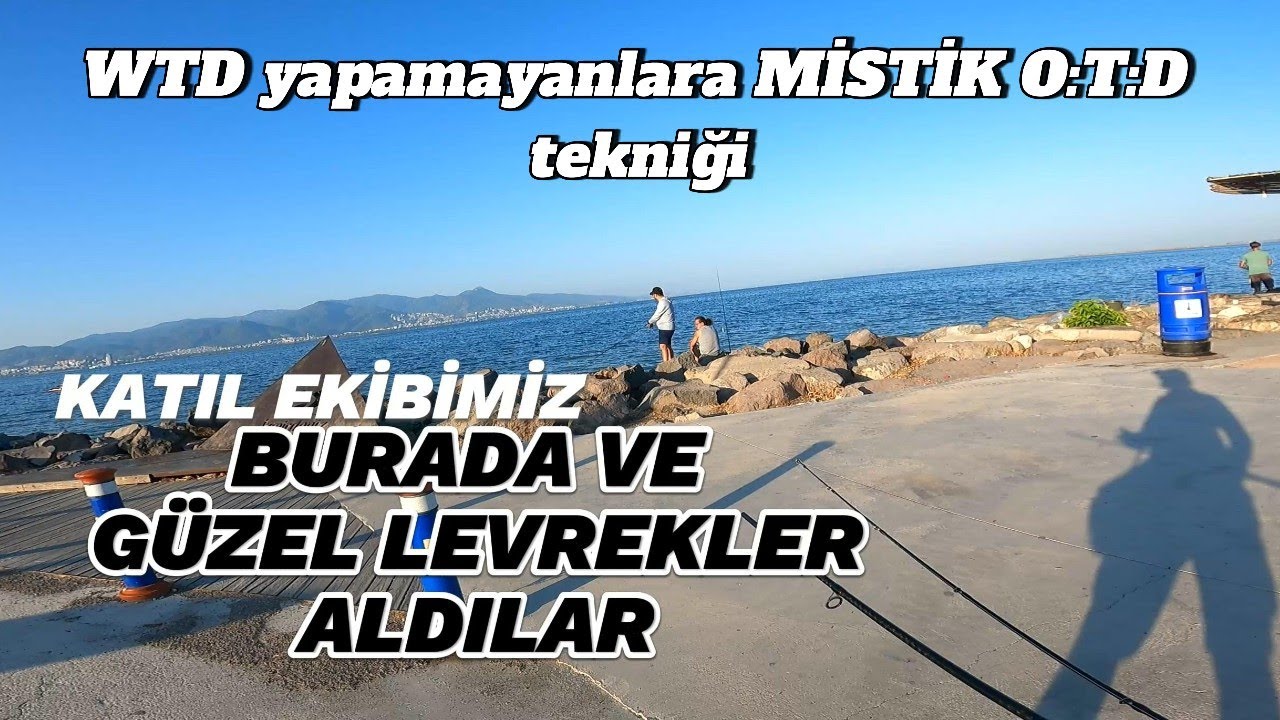KATIL EKİBİ İLE LEVREK AVI Hiç böyle suüstü tekniği görmediniz