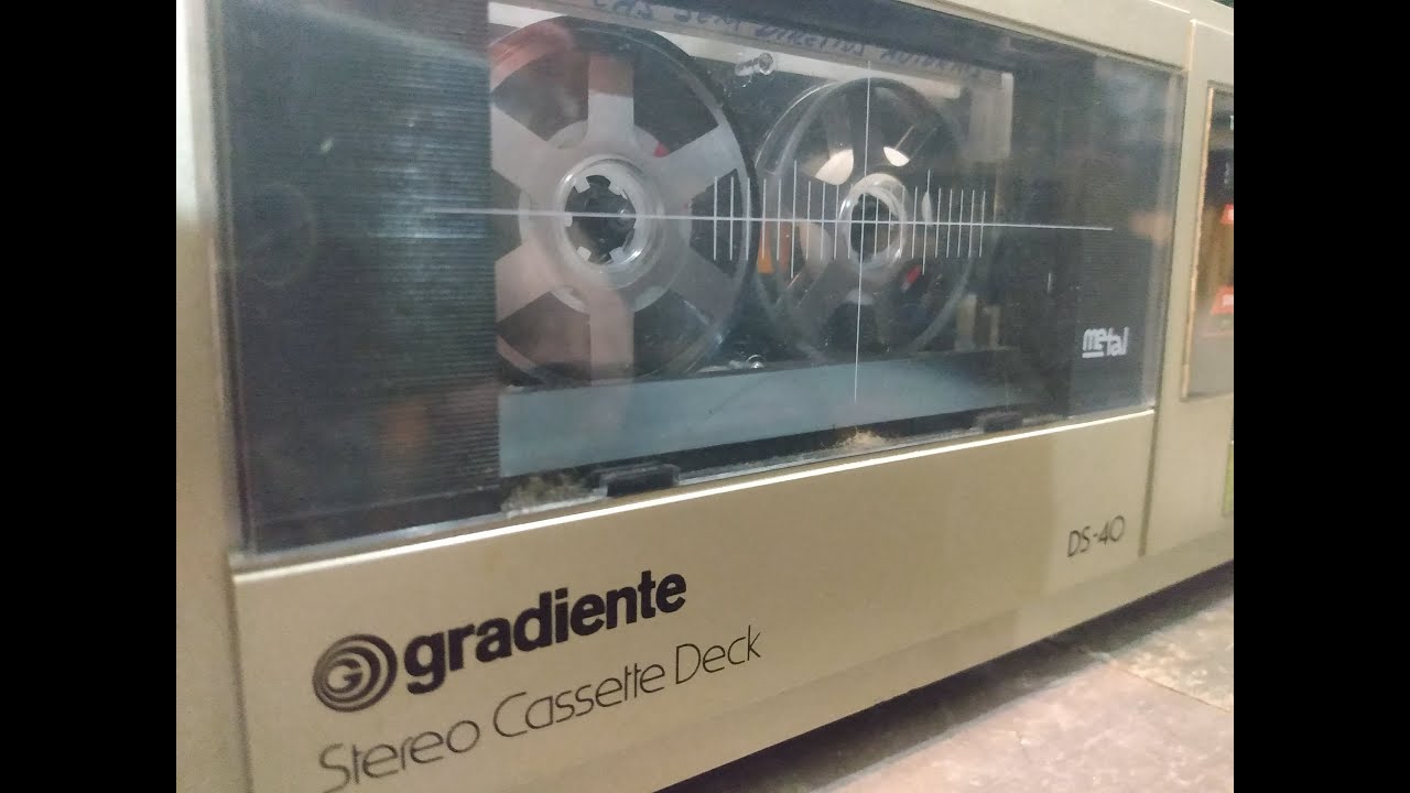 Consertos Vintage 039 - Gradiente - tape deck DS-40(1) -  (parte 02) - #0239