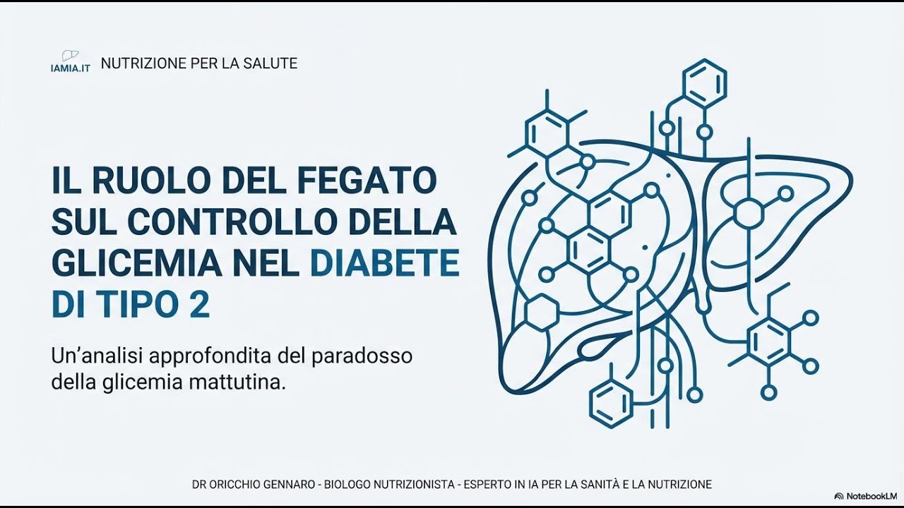 IL FEGATO, IL GRANDE REGOLATORE NASCOSTO DELLA GLICEMIA NEL DIABETE DI TIPO 2