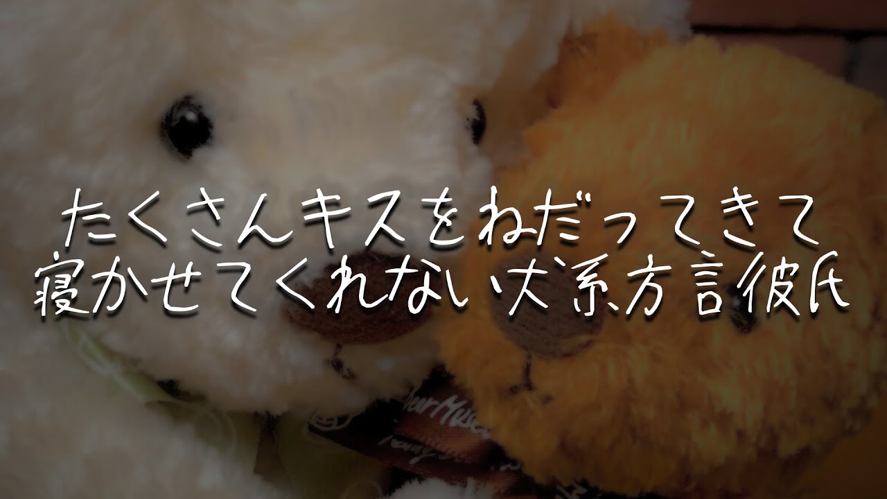 【添い寝/甘々】いちゃいちゃが足りなくてちゅーをねだってくる犬系彼氏【女性向けシチュエーションボイス/ASMR】