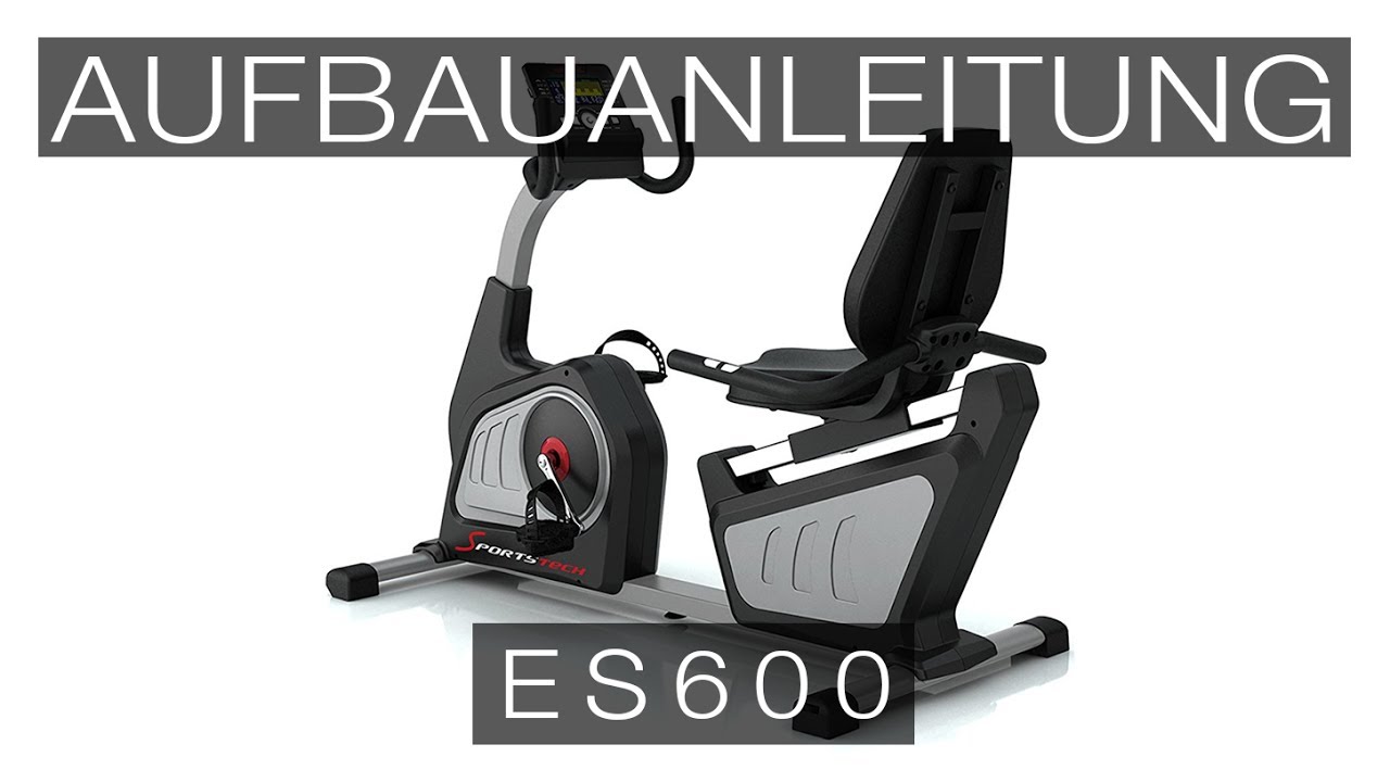 SPORTSTECH ES600 Ergometer - Aufbauanleitung/construction/structure/estructura/struttura