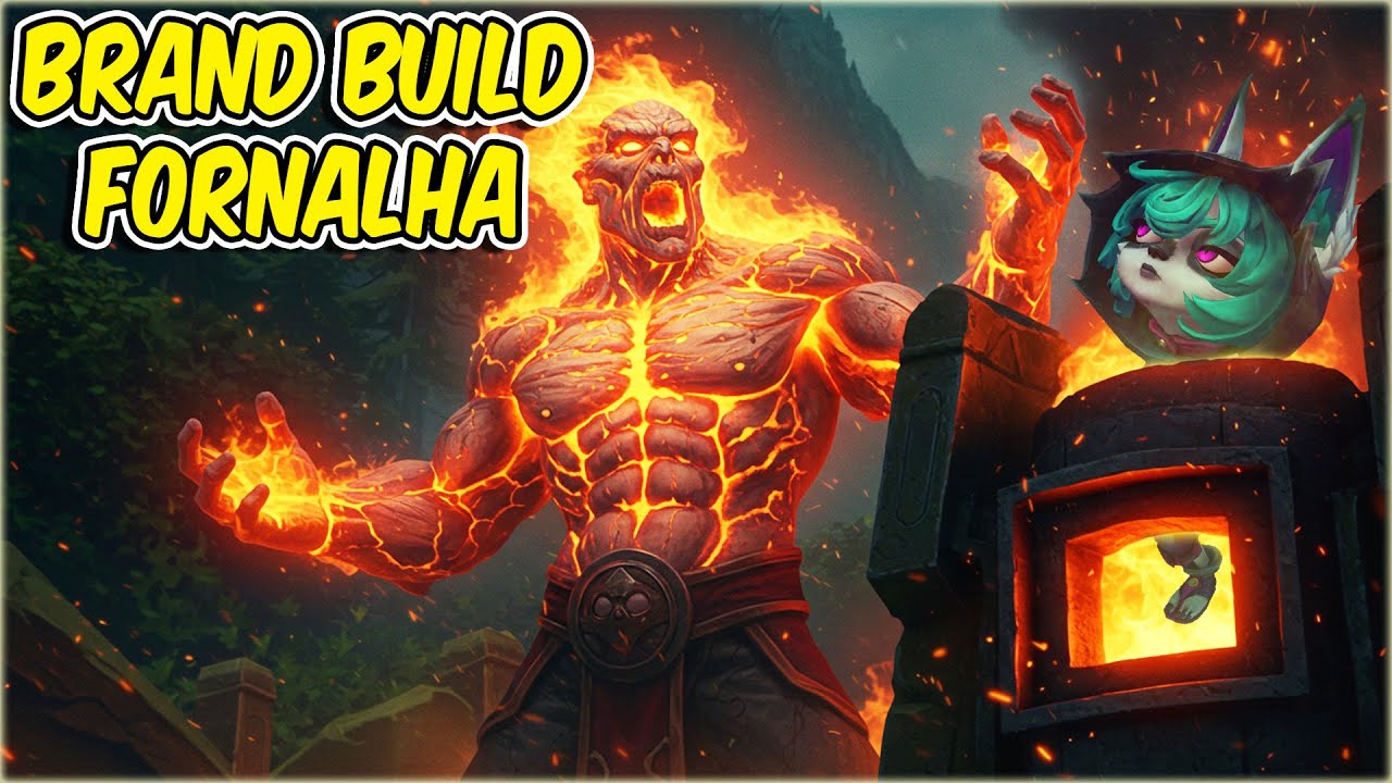 BRAND BUILD FORNALHA - PODE VIM QUE TA GERAL ASSADINHO HAHAHAH
