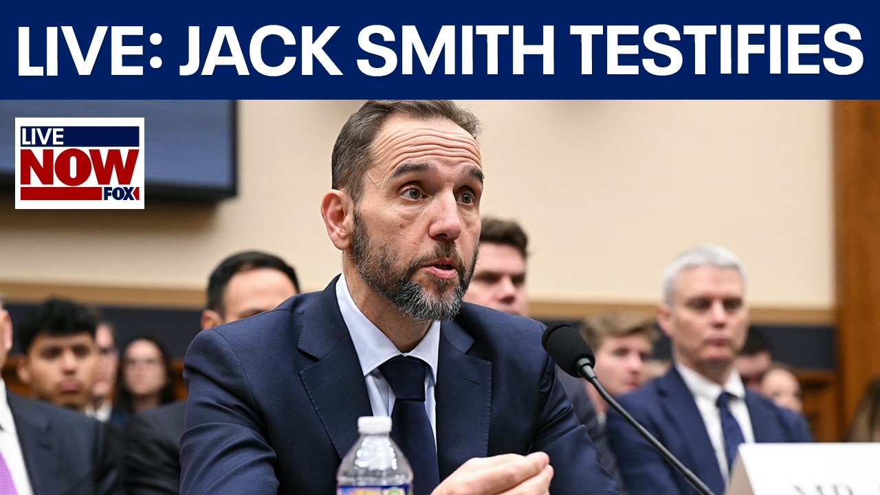 LIVE: Jack Smith testifies before senate over Trump investigation