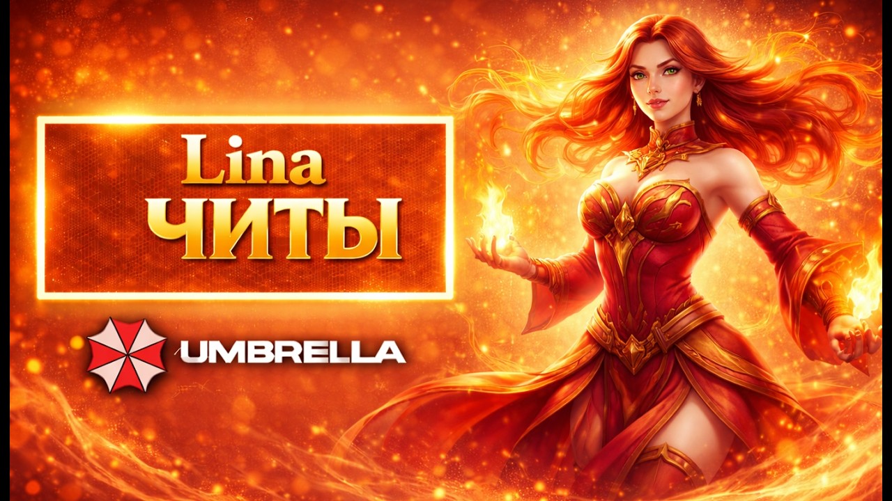 Играю на Lina с ЧИТАМИ. как вам моменты?) #Dota2 #амбрелла